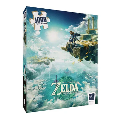 USAopoly USOPZ005838 The Legend of Zelda "Tears of the Kingdom" 1000 Piece Jigsaw Puzzle