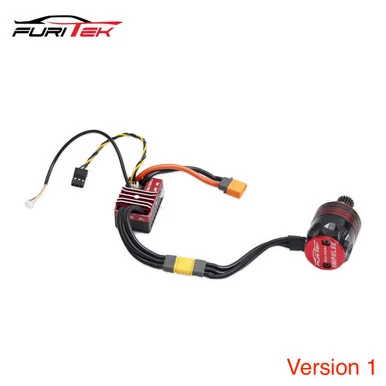 Furitek FUR-2606 Scorpion Pro Waterproof w/ 1/8 Inch Motor Shaft 2835 5600kv Brushless Sensored ESC/Motor Power System for Arrma Grom & Losi Nascar