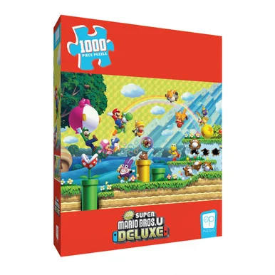 The Op Games PZ005825 Super Mario Chaos & Fun 1000 Piece Puzzle - Maistro