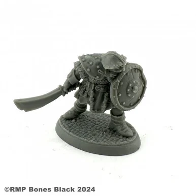20319 - Bones Black: Orc Warrior (Sword Down)