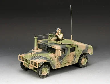 KACBHD014 - M1025 'HUMVEE' (with Gunner firing the .50 Cal. machine gun)