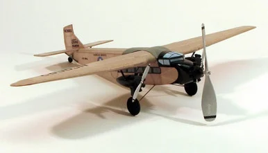 Dumas 210 Ford Tri-Motor Balsa Airplane Kit
