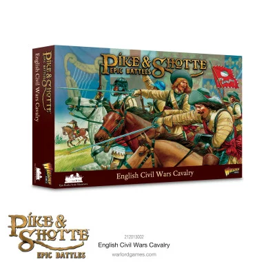 Pike and Shotte Epic Battles: English Civil Wars cavalry battalia - Warlord Games - WLG