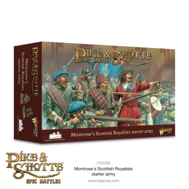 Pike and Shotte Epic Battles: Montrose's Scottish Royalist Starter Army - Warlord Games - WLG