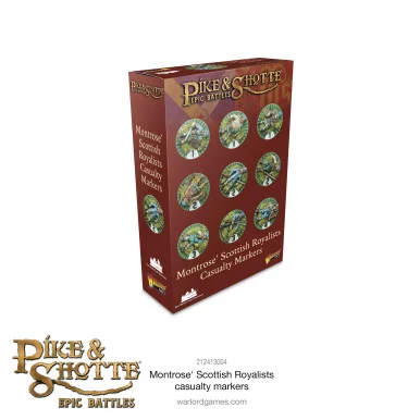 Pike and Shotte Epic Battles: Montrose's Scottish Royalist Casualty Markers - Warlord Games - WLG