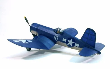 Dumas 213 F4U Corsair Balsa Airplane Kit - Dumas Products