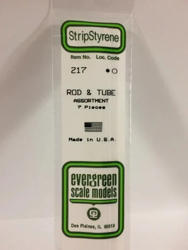 217 - ROD & TUBE ASSORTMENT (7)