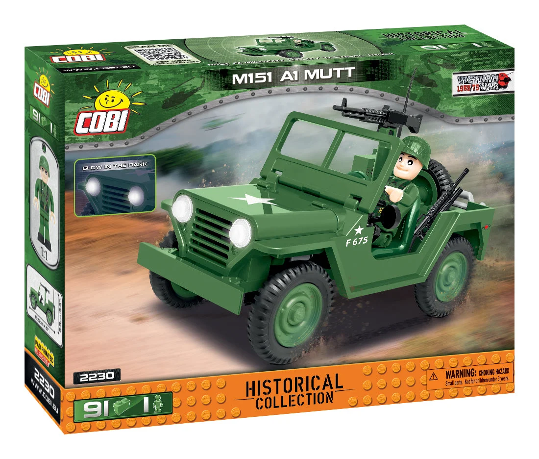 M151 A1 MUTT 91 Piece Block Kit - Cobi