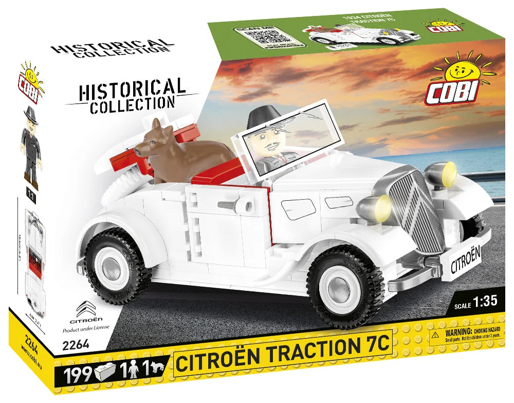 Citroen Traction 7C, 199 Piece Block Kit - Cobi