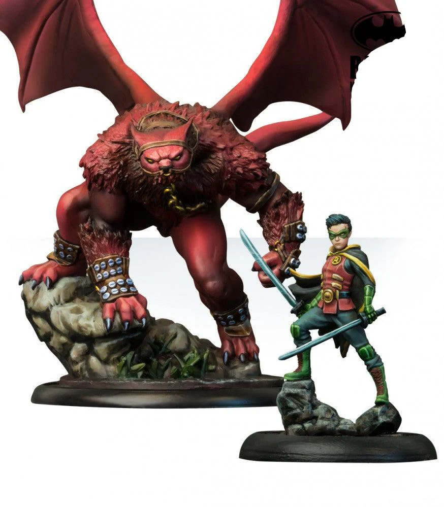 Batman Miniature Game, Robin & Goliath - Knight Models