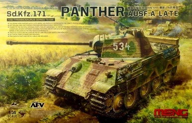 Meng Model TS035 Panther Ausf A. Late 1/35 - Meng Models