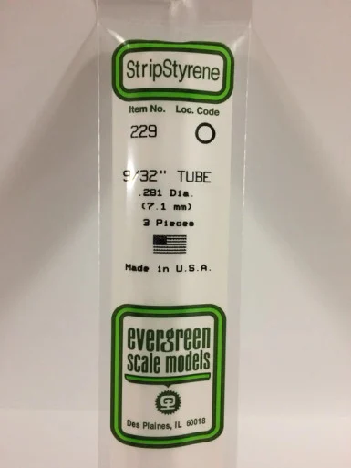 229 - TUBE 9/32" .281" (3)
