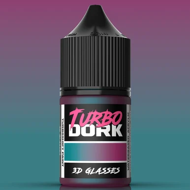 Turbo Dork TDK015014 3D Glasses TurboShift Acrylic Paint 22ml Bottle