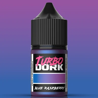 Turbo Dork TDK015137 Blue Raspberry TurboShift Acrylic Paint 22ml Bottle