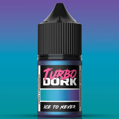 Turbo Dork TDK015427 Ice to Never TurboShift Acrylic Paint 22ml Bottle