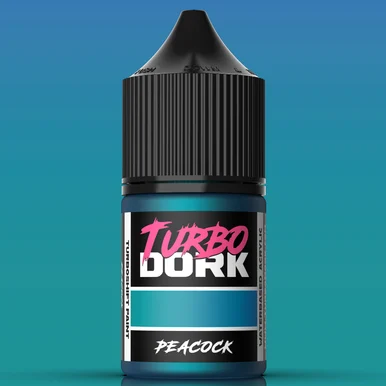 Turbo Dork TDK015564 Peacock TurboShift Acrylic Paint 22ml Bottle