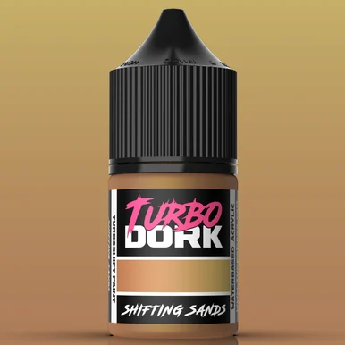 Turbo Dork TDK015700 Shifting Sands TurboShift Acrylic Paint 22ml Bottle