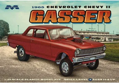 Moebius Models 2324 1965 Chevy II Gasser 1/25 Scale Model Kit