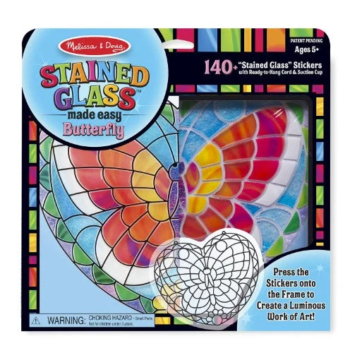 Stained Glass Butterfly - Melissa & Doug, LLC