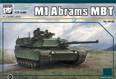 Panda Hobbies 35030: 1/35 M1 Abrams Main Battle Tank