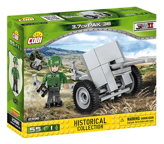 3.7 cm PaK 36 Anti-Tank Cannon, 55 Piece Block Kit