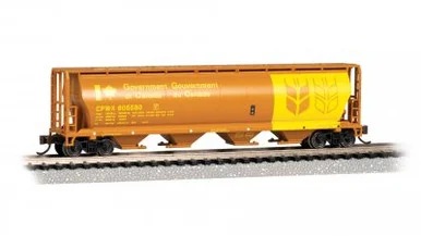 Bachmann 19166 N 4 Bay Cylindrical Grain Hopper Government of Canada #605580