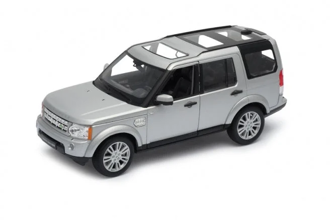 Land Rover Discovery 4 (Silver)1:24 Scale Diecast Car By Welly