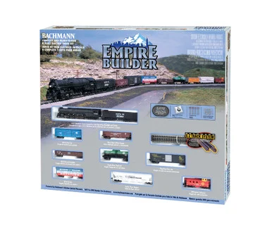 Bachmann 24009 N Empire Builder Train Set
