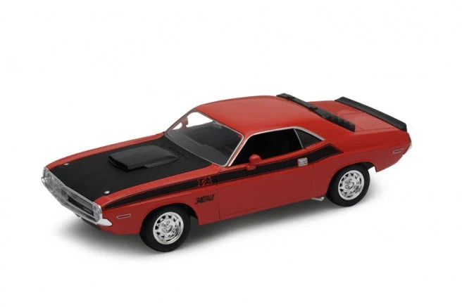 Dodge Challenger T/A 1970 (Red) 1:24 Scale Diecast Car - Welly