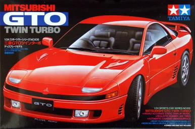 Tamiya 24108 Mitsubishi GTO Twin Turbo 1/24 Scale Model Kit