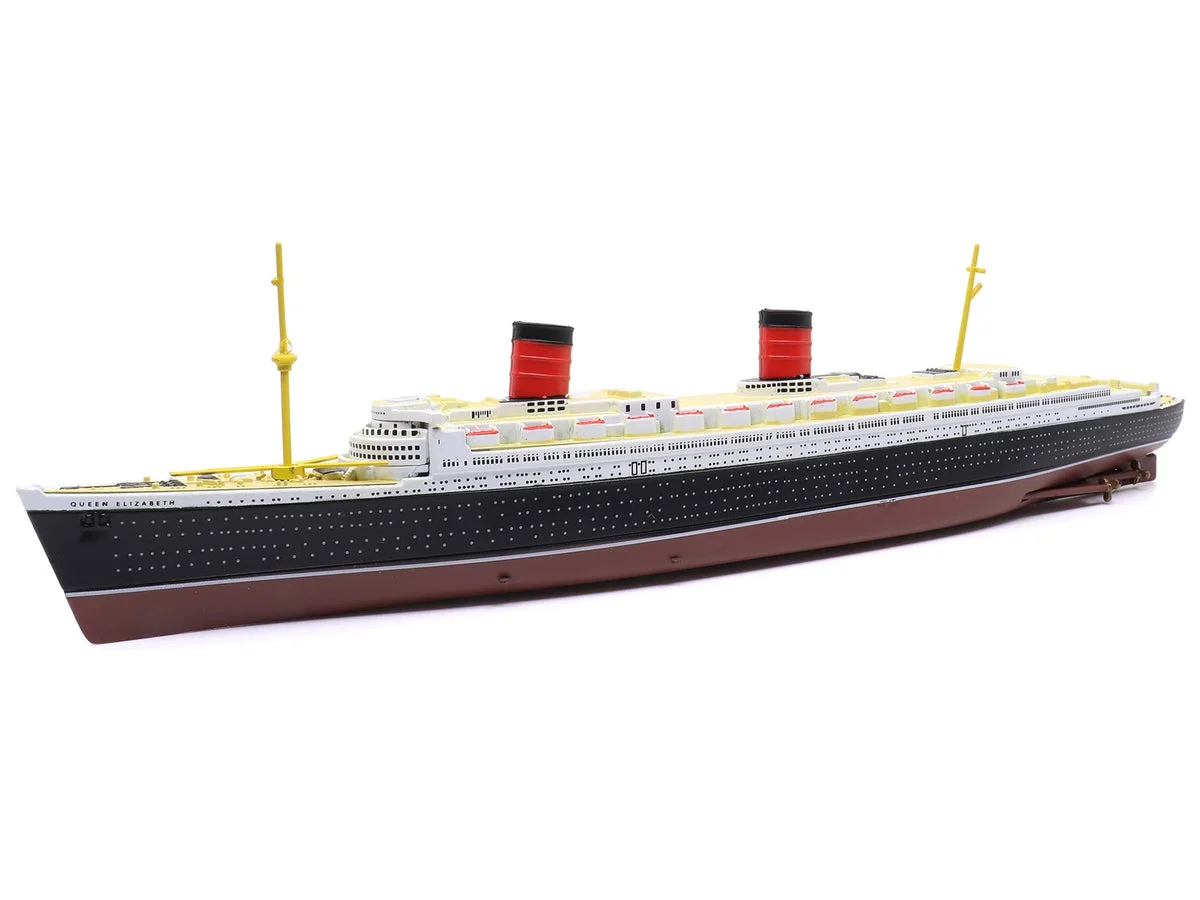 RMS Queen Elizabeth Passenger Ship 1/1250 Diecast Model by Legendary Cruise Ships - Dragon Models