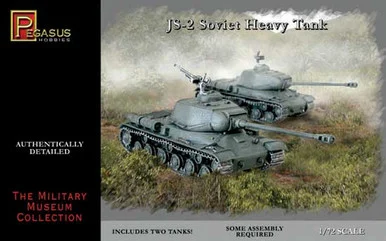 Pegasus Hobbies 7669 1/72 JS2 Soviet Heavy Tank (2) (Snap)
