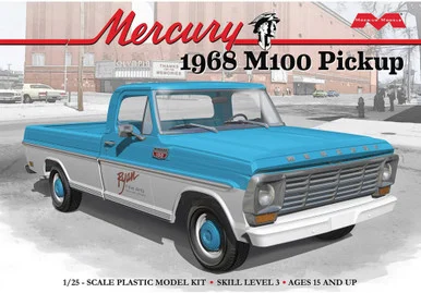 Moebius Models 2740 1968 Mercury M100 Pickup Truck 1/25 Scale Model Kit