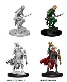 D&D Nolzur’s Marvelous Miniatures: Elf Fighter - WizK!ds