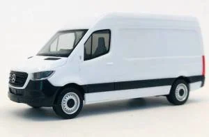 Mercedes Benz Sprinter Van (White) 2018 1/87 Scale (HO) Model - Promotex