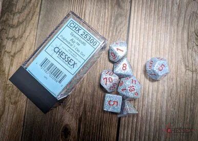 25300 - Speckled® Polyhedral Air 7-Die Set