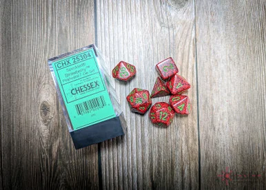 25304 - Speckled® Polyhedral Strawberry™ 7-Die Set
