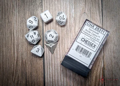 25311 - Speckled® Polyhedral Arctic Camo™ 7-Die Set