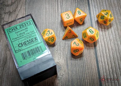 25312 - Speckled® Polyhedral Lotus™ 7-Die Set