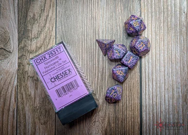 25317 - Speckled® Polyhedral Hurricane™ 7-Die Set