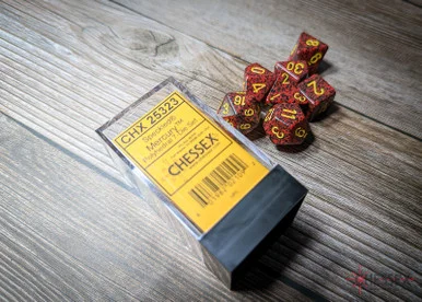 25323 - Speckled® Polyhedral Mercury™ 7-Die Set