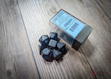 25338 - Speckled® Polyhedral Blue Stars™ 7-Die Set