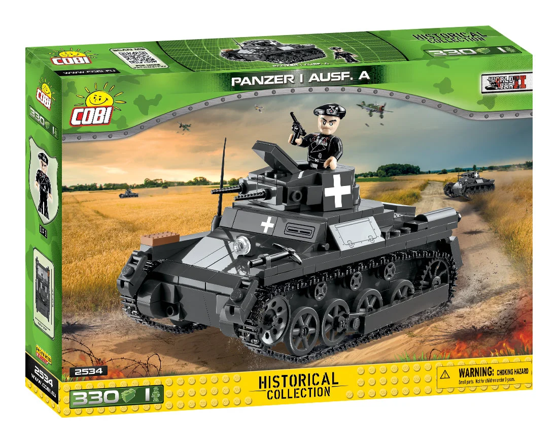 Panzer I Ausf. A 1939, 330 Piece Block Kit - Cobi
