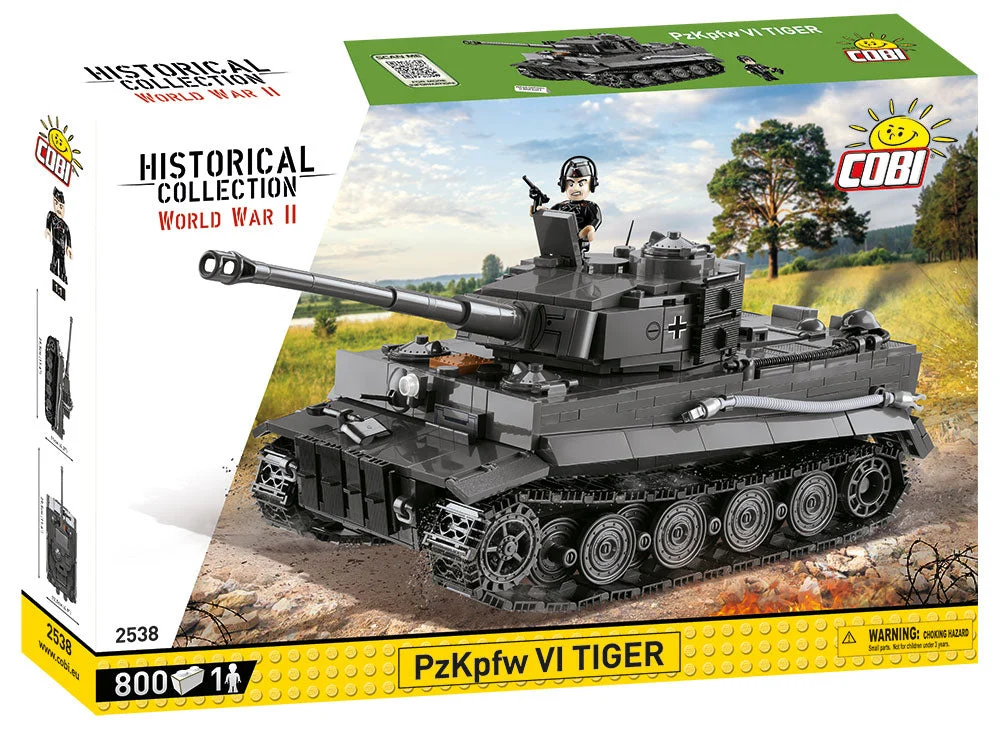 Tiger I Panzer VI Ausf. E Tank, 800 Piece Block Kit - Cobi