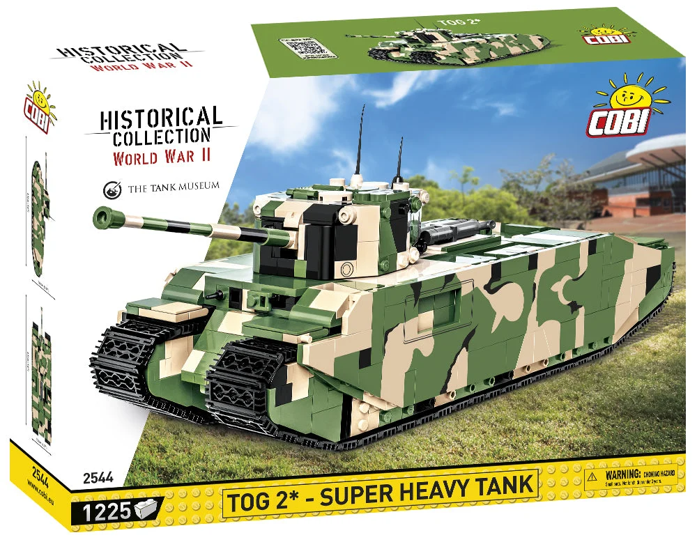TOG 2 Super Heavy Tank, 1225 Piece Block Kit - Cobi