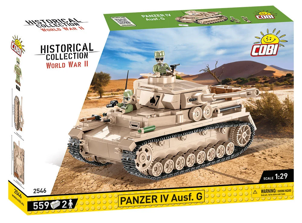Panzer IV Ausf. G, 559 Piece Block Kit - Cobi