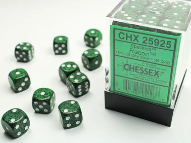 25925 - Speckled® 12mm d6 Recon™ Dice Block™ (36 dice)