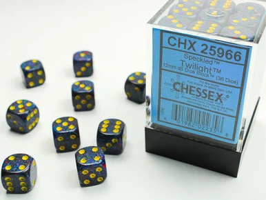 25966 - Speckled® 12mm d6 Twilight™ Dice Block™ (36 dice)