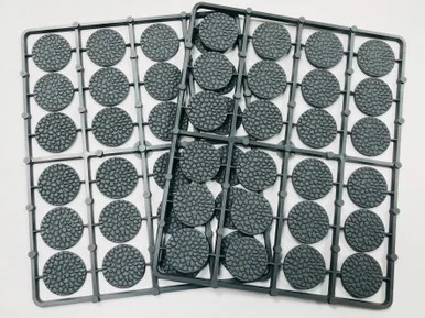 BASES: 25mm Diameter Cobblestone Bases - RENRN25DIACOBBLE