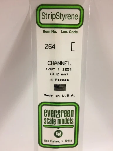 264 - CHANNEL .125" 3.2MM (4)